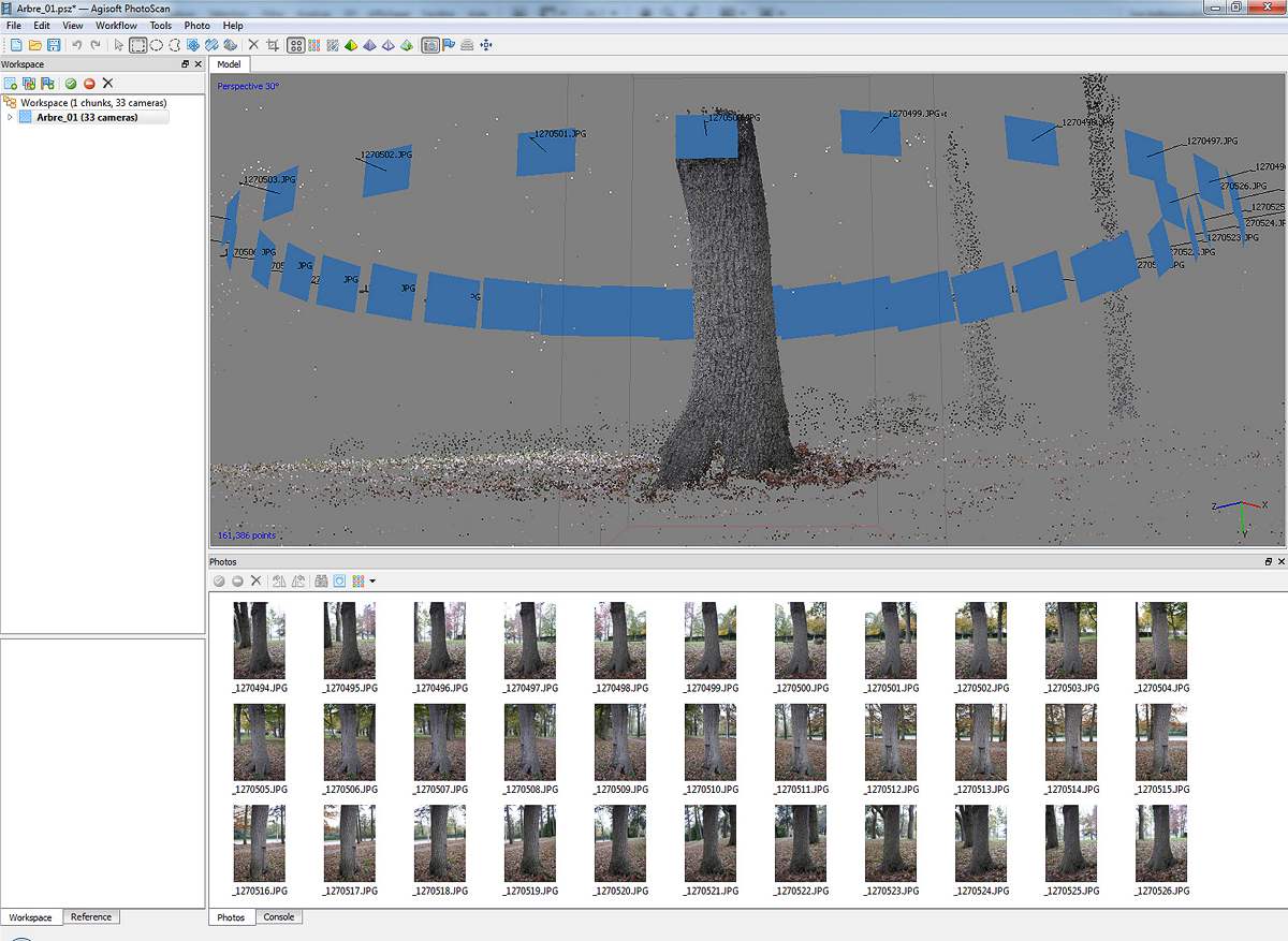 agisoft photoscan photogrammetry software